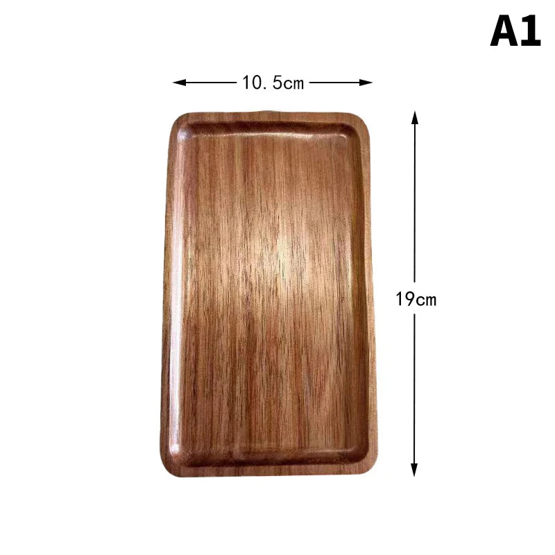 Natural Wooden Serving Tray