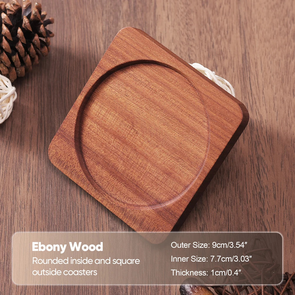 Walnut Wood Drink Coaster