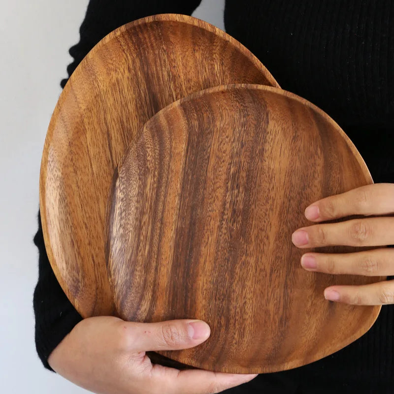 Handcrafted Wooden Serving Plate