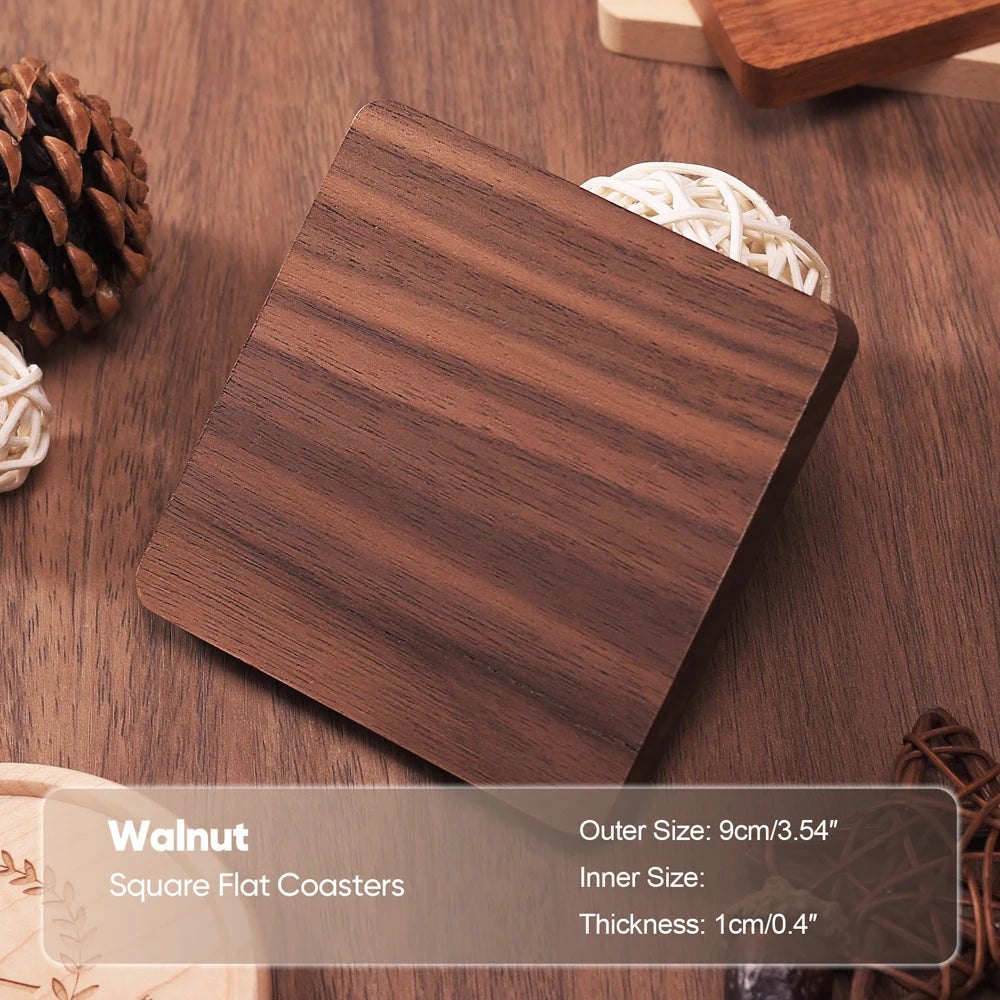 Walnut Wood Drink Coaster