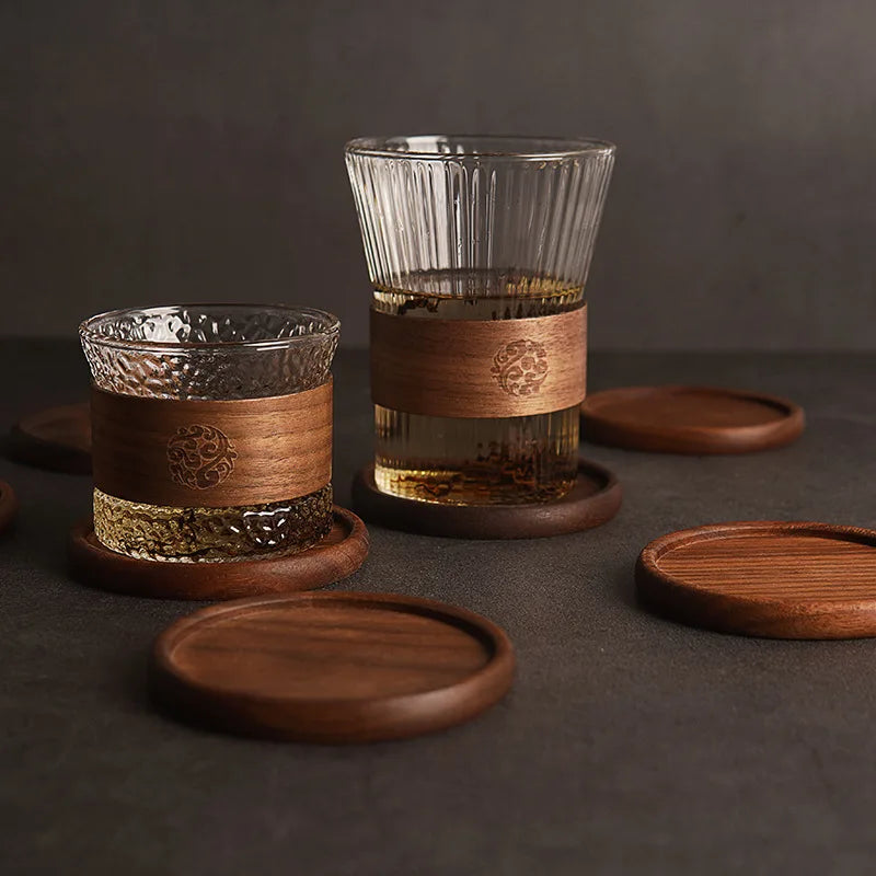 Walnut Wood Drink Coaster