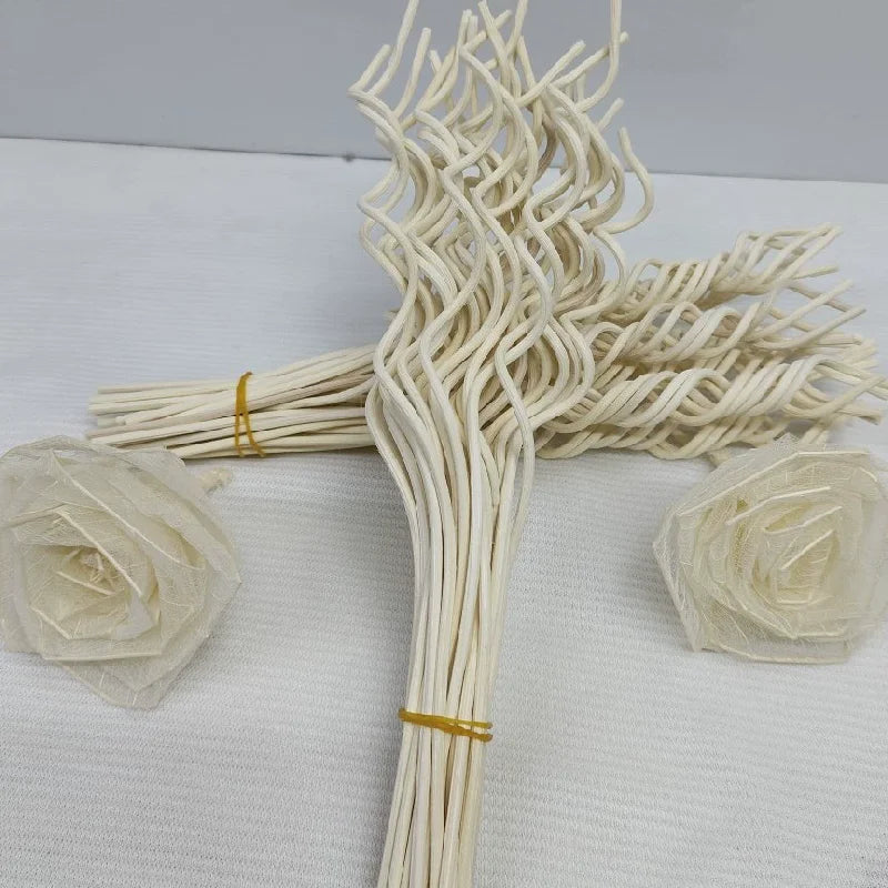 Wavy Rattan Diffuser Sticks